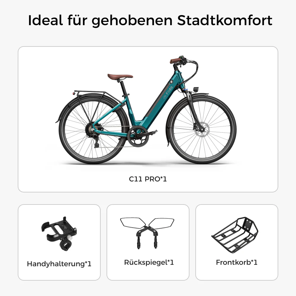 Fiido C11 Pro: Leichtgewicht, 104 km Reichweite, IP54 wasserdicht - Image 12