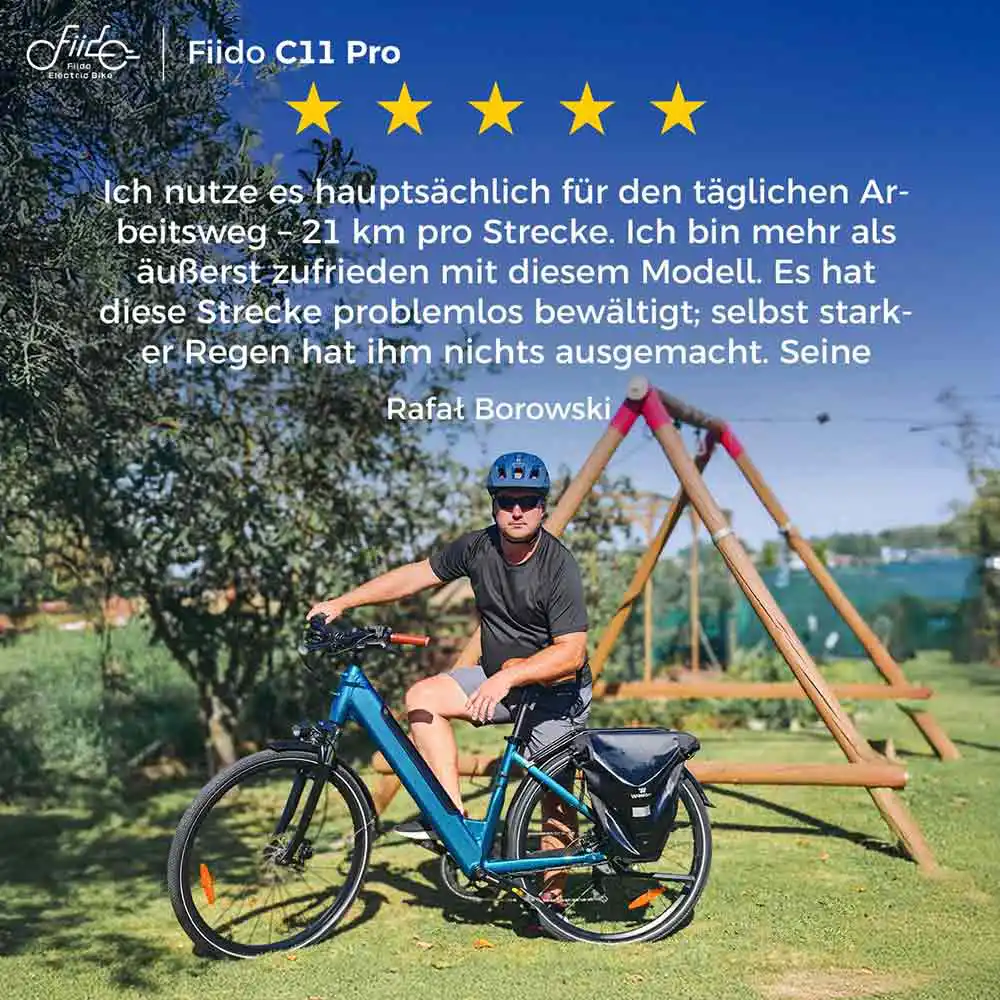 Fiido C11 Pro Leichtes Urban E-Bike - Image 11