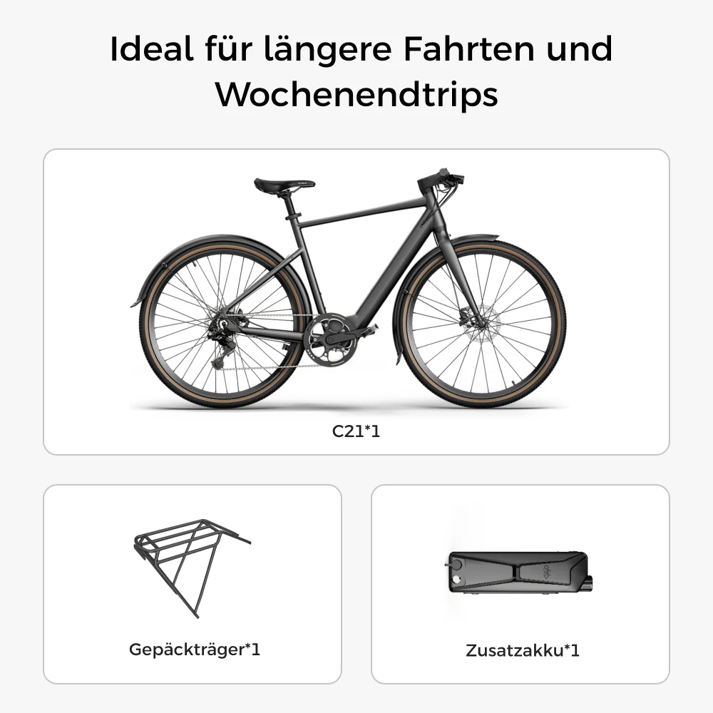 Fiido C21 E-Gravel & City E-Bike - Image 14