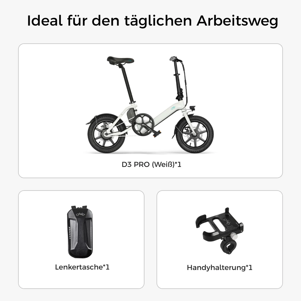 Fiido D3 Pro Mini E-Bike - Image 15