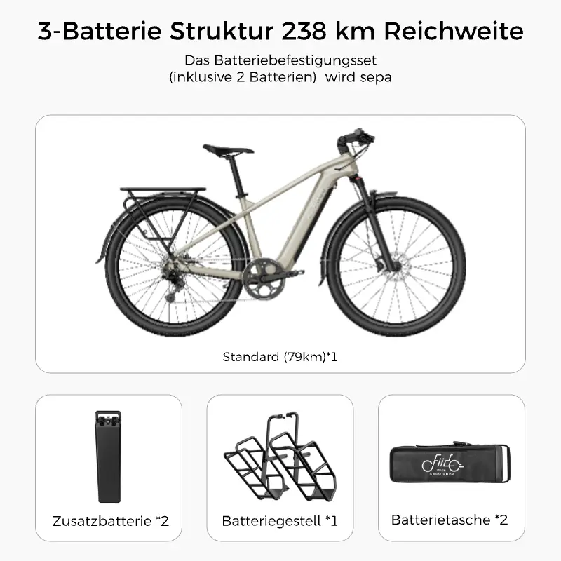 Fiido Nomads Touring E-Bike - Image 13
