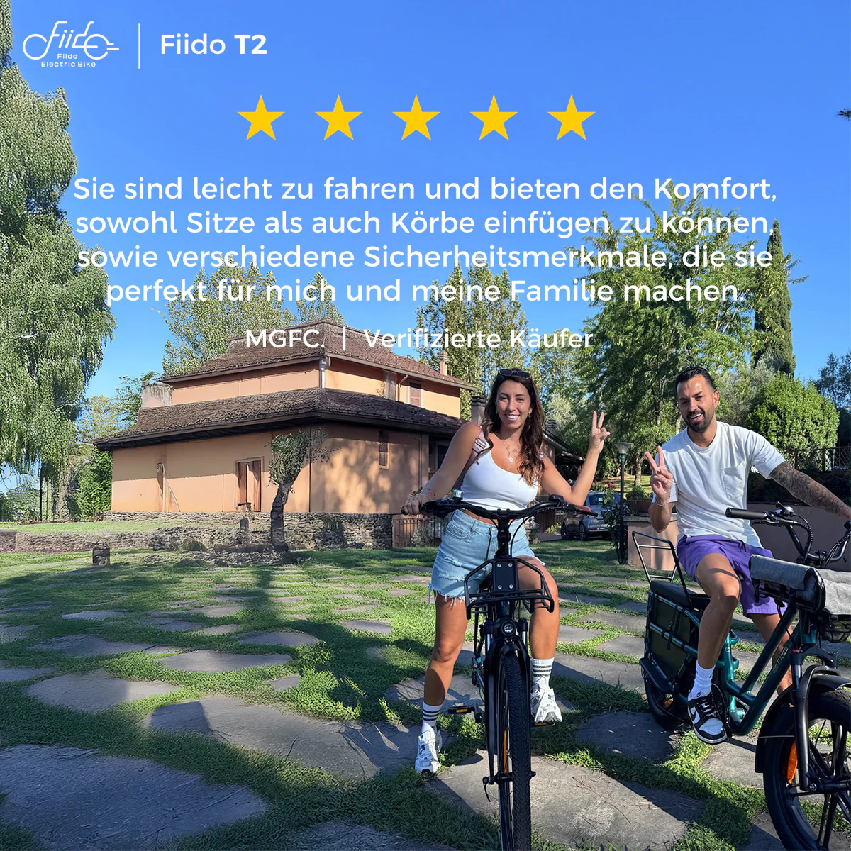 Fiido T2 Longtail Lasten-E-Bike - Image 10