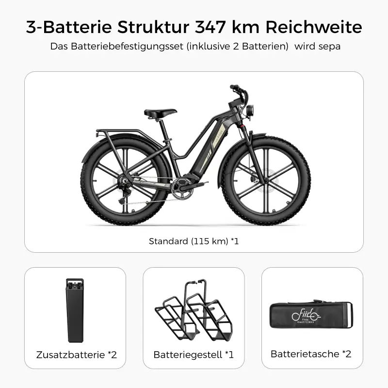 Titan Fat Tire Jagd- und Touren-E-Bike - Große Reichweite - Image 10